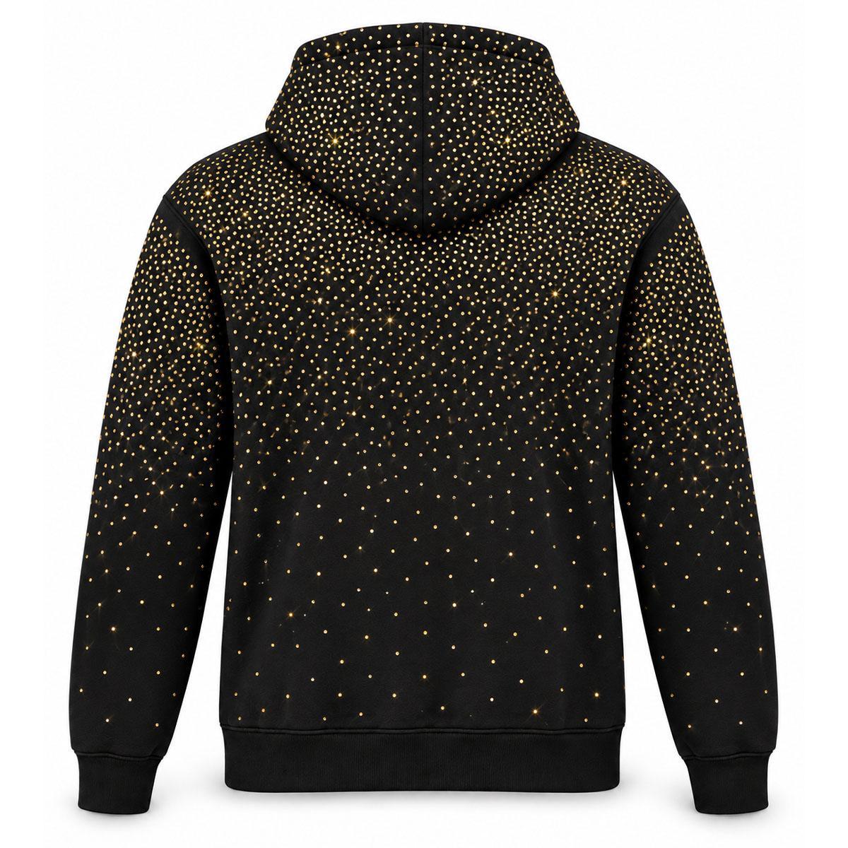Pittsburgh Steelers Women's Rhinestone Fade Hooded Sweatshirt