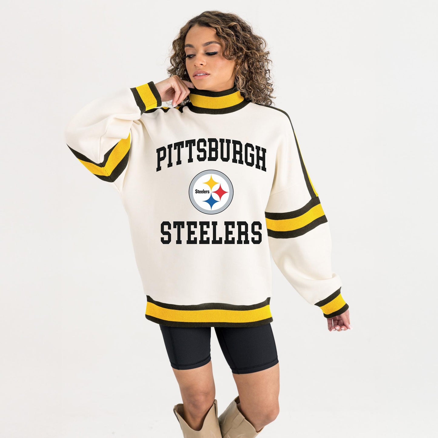Pittsburgh Steelers Gameday Couture Womens Pullover Sweatshirt