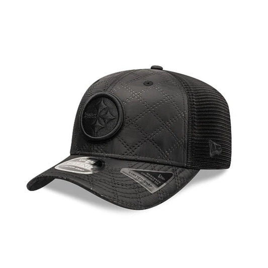 Pittsburgh Steelers New Era Quilted 9SEVENTY Stretch Snap Hat
