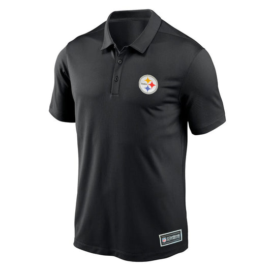 New Era Pittsburgh Steelers Combine Authentic Polo Shirt