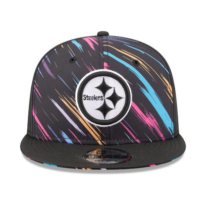 Pittsburgh Steelers New Era Black 2026 NFL Crucial Catch 9FIFTY Snapback Hat