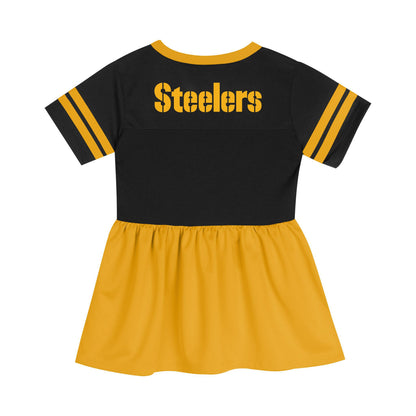Pittsburgh Steelers Toddler Jersey Dress