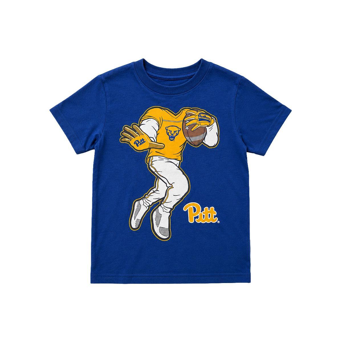 Pitt Panthers Toddler Football Player Tee