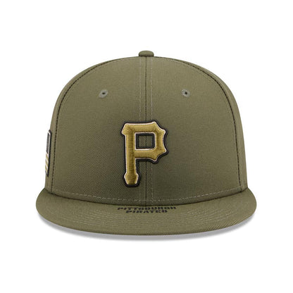 Pittsburgh Pirates New Era 2026 Armed Forces Day 9FIFTY Snapback Hat