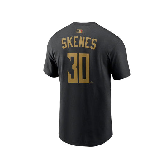Paul Skenes #30 Pittsburgh Pirates City Connect Youth Player Tee