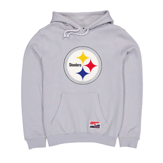 Pittsburgh Steelers Throwback Gray Hoodie