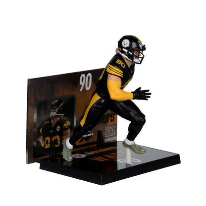 Pittsburgh Steelers TJ Watt w/Color Rush Uniform NFL 7" Figure