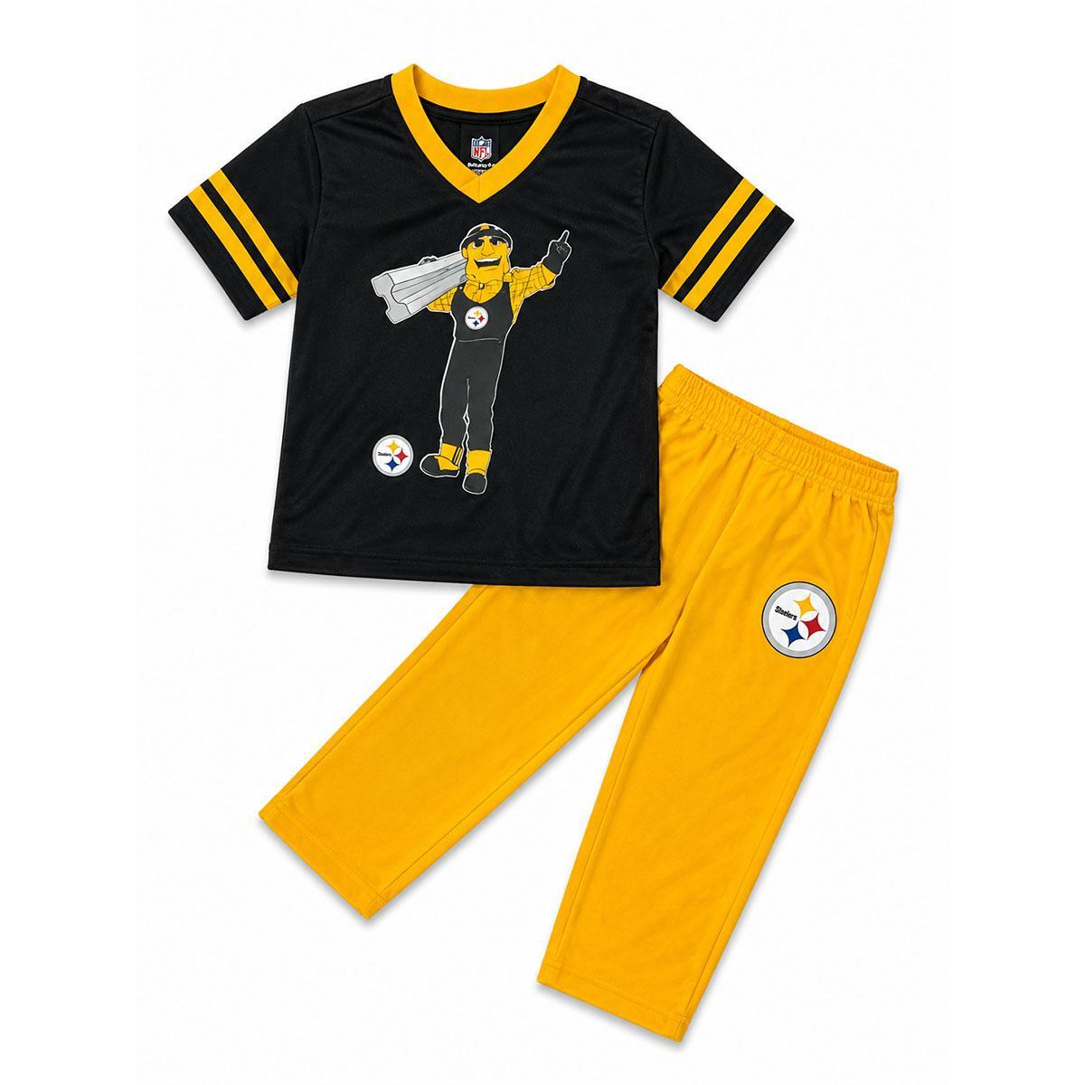 Pittsburgh Steelers 2-Piece Steely McBeam Kids Set