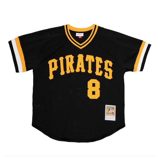 Men's Willie Stargell Black Pittsburgh Pirates Cooperstown Collection Authentic Pullover Jersey