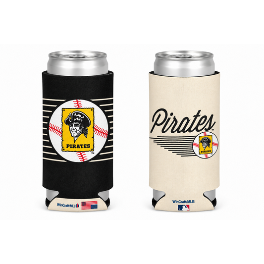 Pittsburgh Pirates Cooperstown Slim Can Cooler