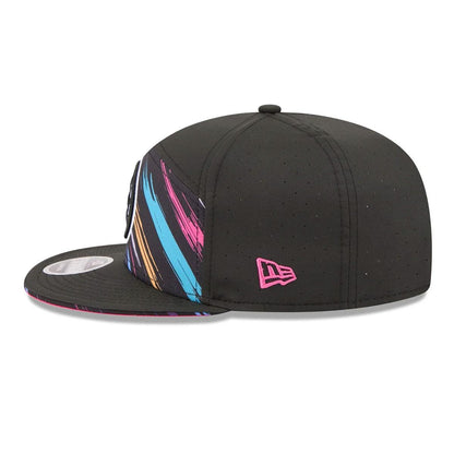 Pittsburgh Steelers New Era Black 2026 NFL Crucial Catch 9FIFTY Split Panel Snapback Hat