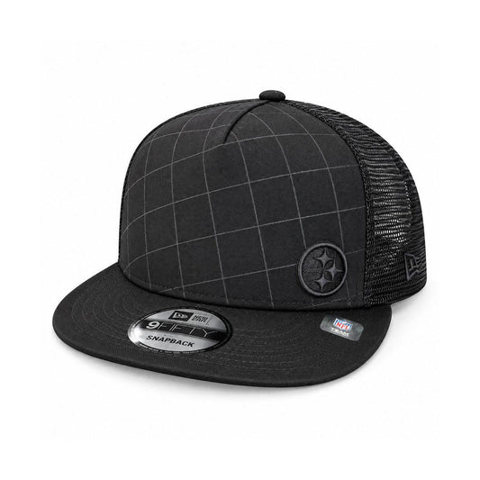 Pittsburgh Steelers New Era 9FIFTY Grid A-Frame Snapback