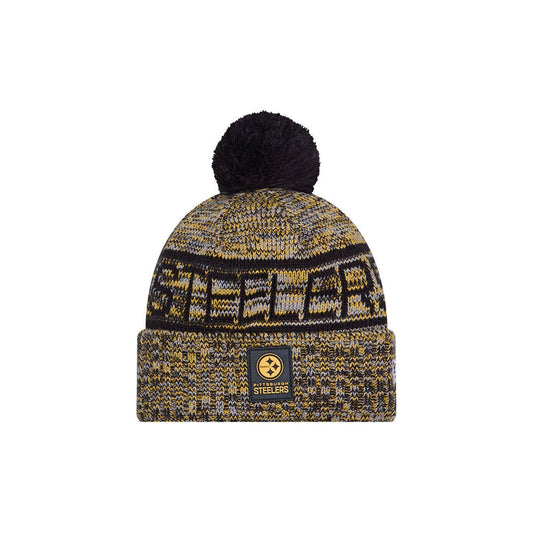 Pittsburgh Steelers Gold 2025 NFL Sideline Cold Weather Sport Mens Knit Hat