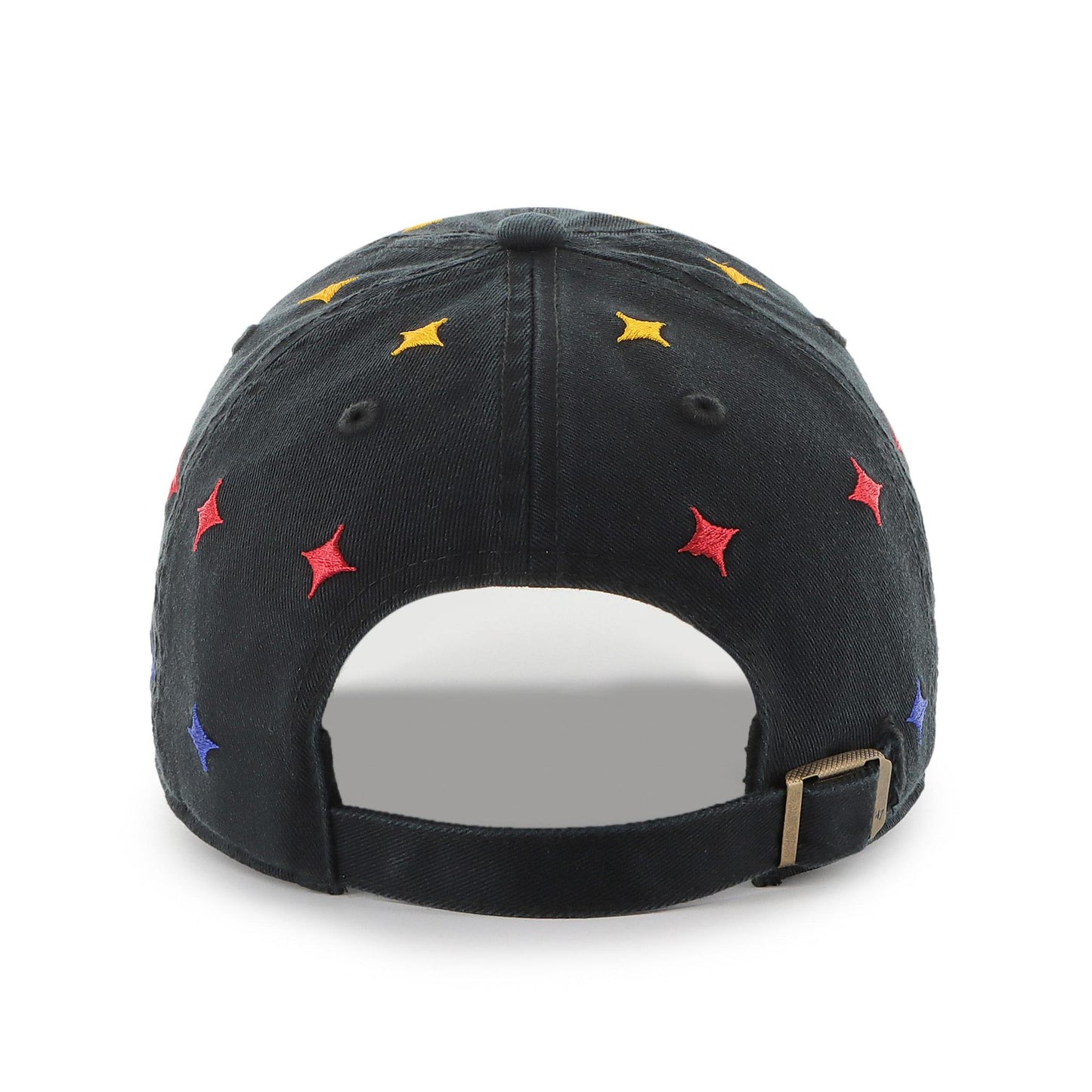 Pittsburgh Steelers '47 Scatter Logo Black Clean Up Adjustable Hat