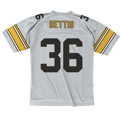Jerome Bettis #36 Pittsburgh Steelers Mitchell & Ness Limited Platinum 100 Year Jersey