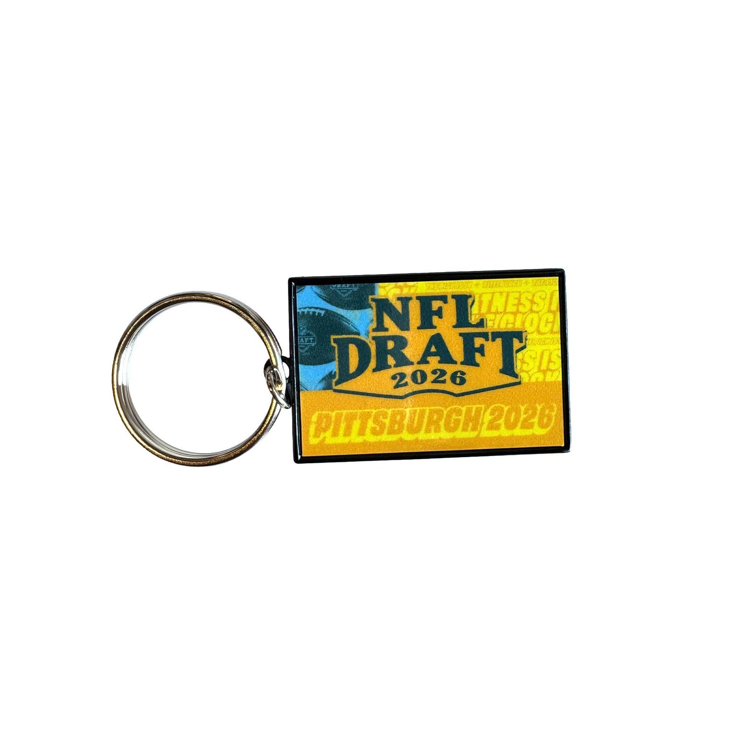 NFL Draft 2026 Burst Key Ring