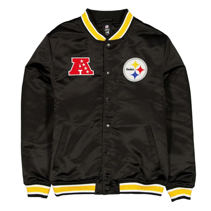 Pittsburgh Steelers Sport Classics Black Satin Jacket