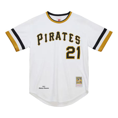 Men's Roberto Clemente White Pittsburgh Pirates 1971 Authentic Jersey