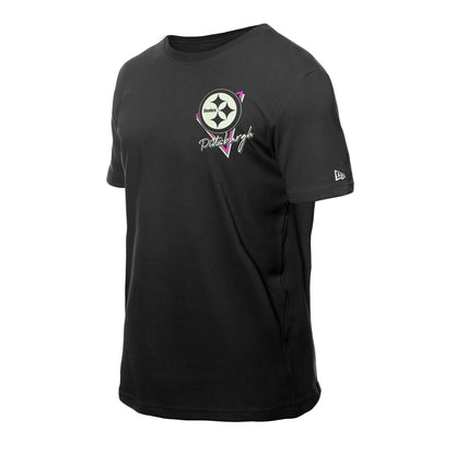 New Era Pittsburgh Steelers Retro Glow Tee