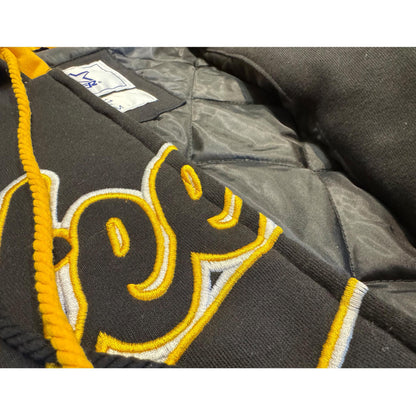 Pittsburgh Steelers Script Double Hood Zip-Up Coat