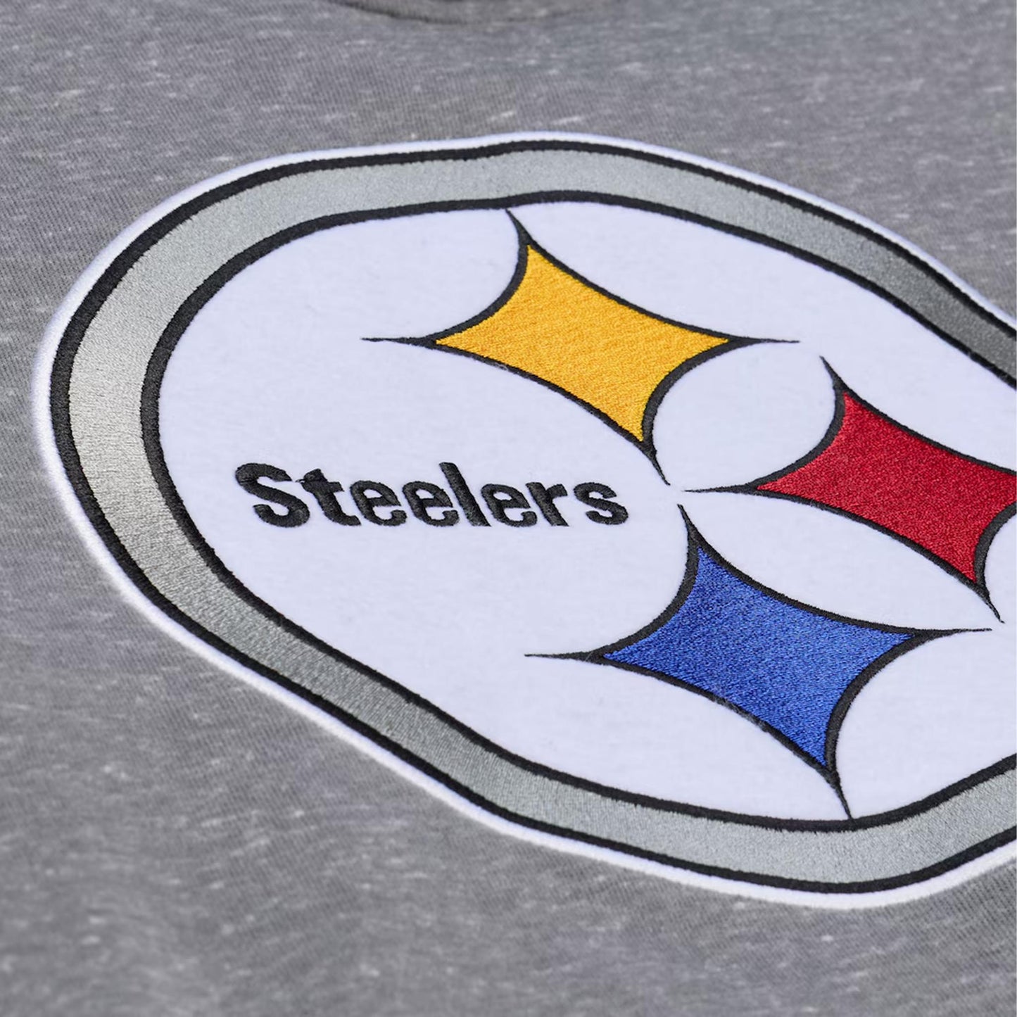 Pittsburgh Steelers Gray/Black Winning Streak Fleece Hoodie