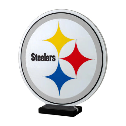 Pittsburgh Steelers LED Infinity Logo Light