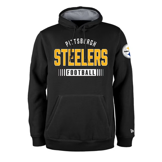 Steelers Men's Black Sport Night Hoodie