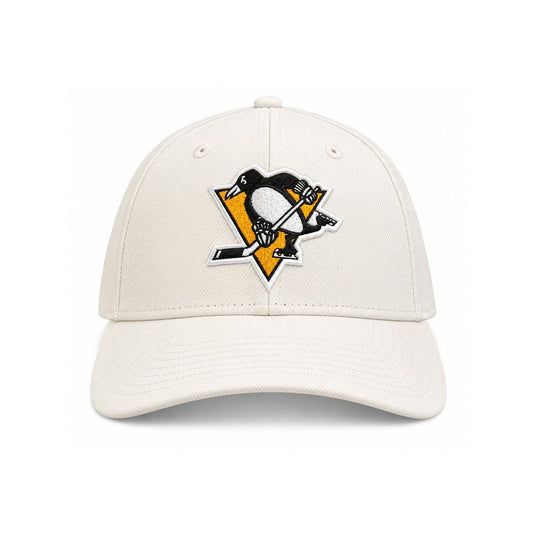 Pittsburgh Penguins New Era White Logo 39THIRTY Flex Hat