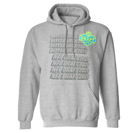 NFL Draft 2026 Pittsburgh Repeat Pullover Hoodie