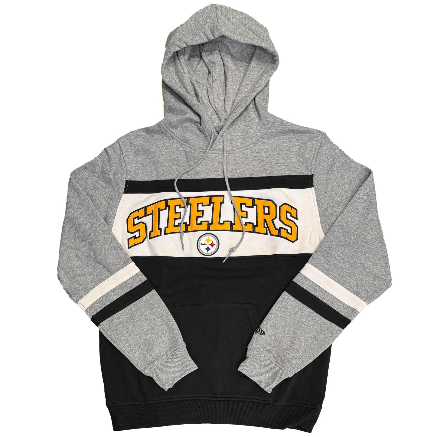 Pittsburgh Steelers New Era Striped Hoodie
