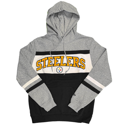 Pittsburgh Steelers New Era Striped Hoodie