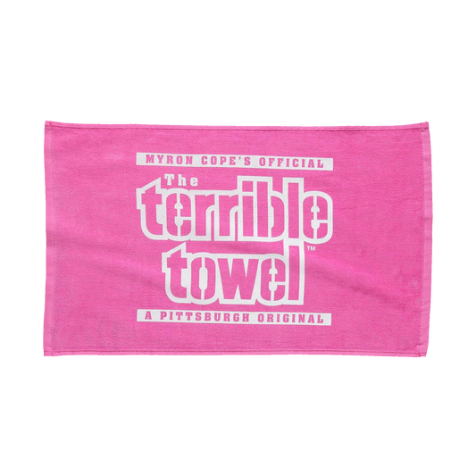 Myron Cope's Official Pink The Terrible Towel