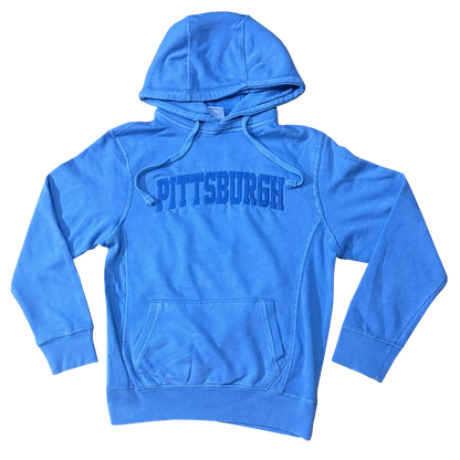 Icy Blue Pittsburgh Hoodie