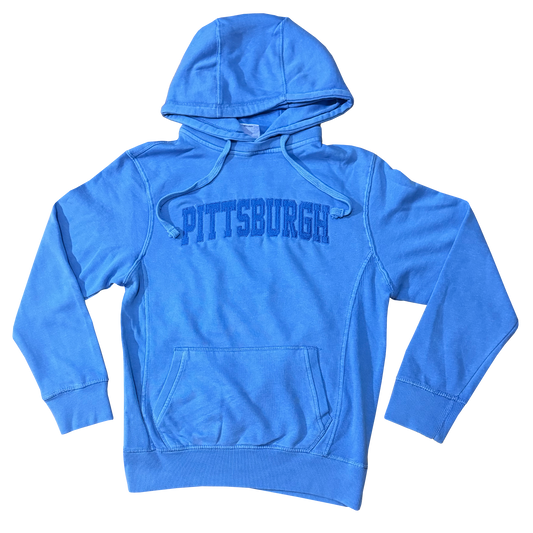 Icy Blue Pittsburgh Hoodie