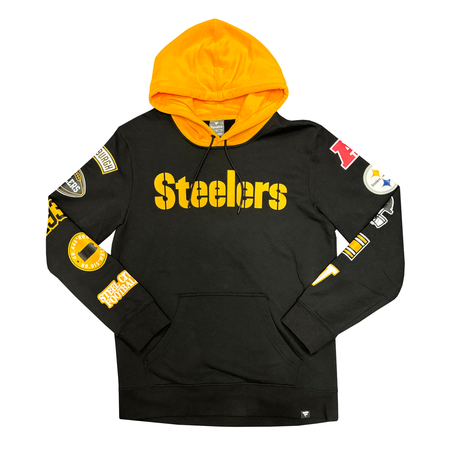 Pittsburgh Steelers Gold Top Hoodie