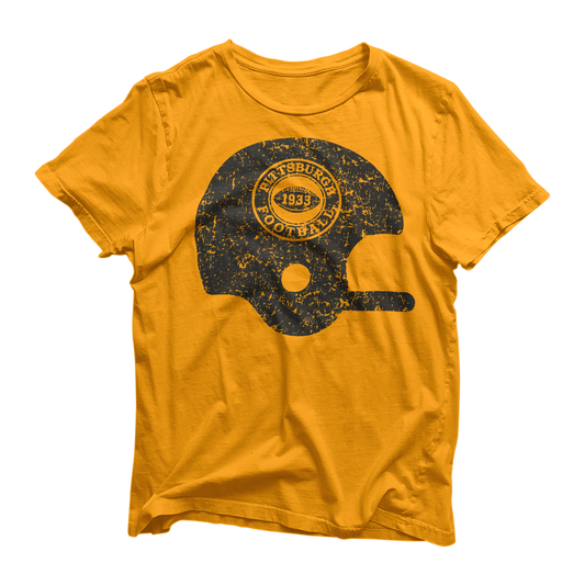 Pittsburgh Football Vintage Helmet Tee