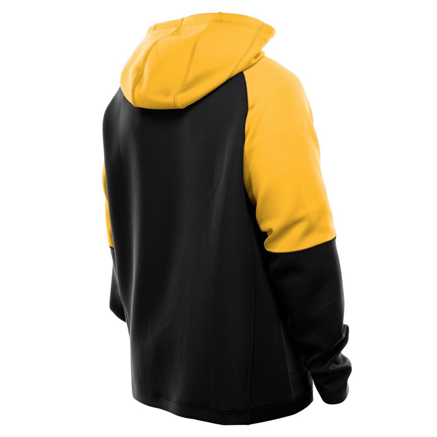 Pittsburgh Steelers Men's New Era Combine Colorblock Pullover Hoodie
