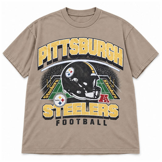 Pittsburgh Steelers '47 Retro Helmet Tee