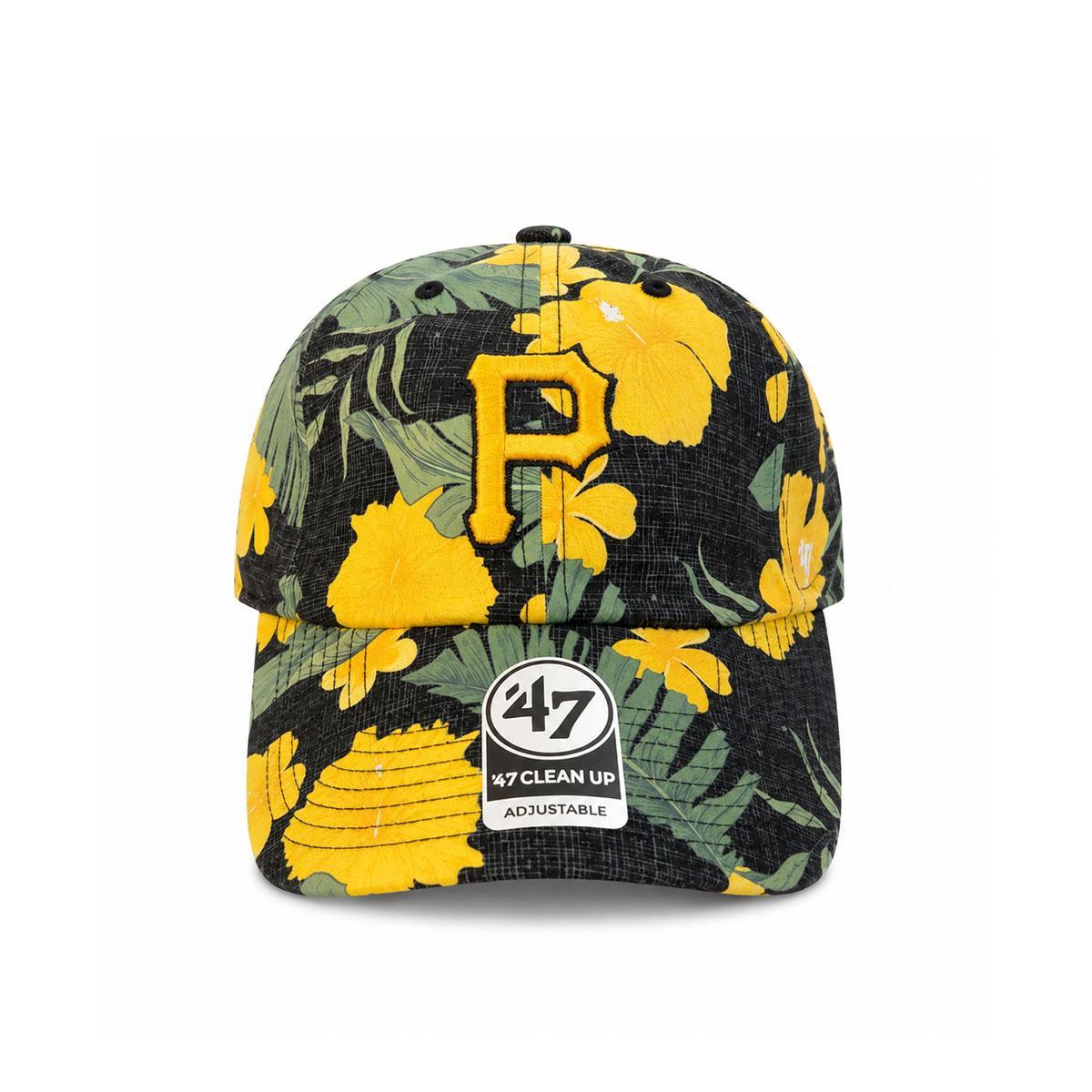 Pittsburgh Pirates '47 Black Beachside Adjustable Clean Up Hat