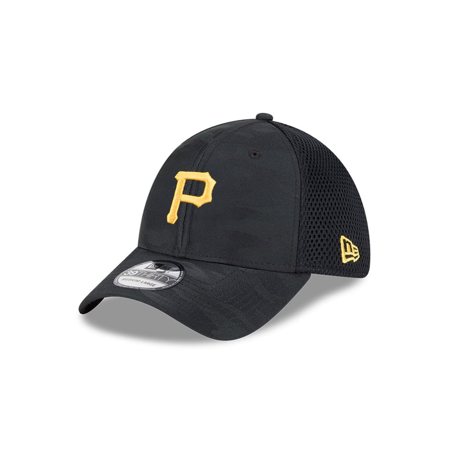 Pittsburgh Pirates Blackout Camo 39THIRTY Hat