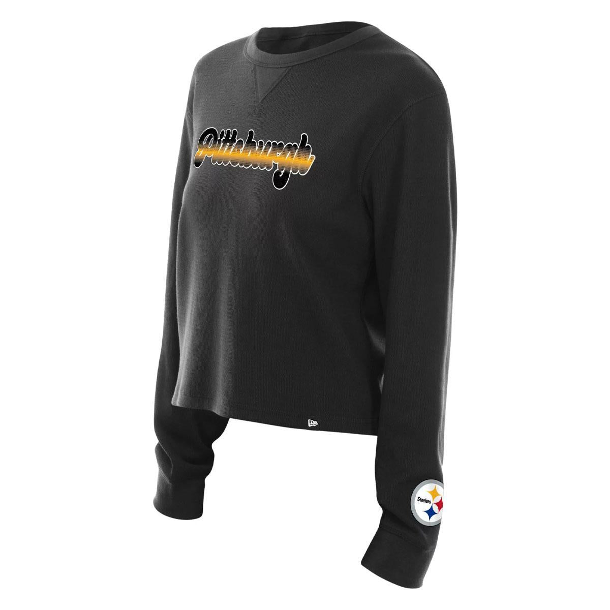 New Era Women's Pittsburgh Steelers Thermal Long Sleeve