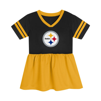 Pittsburgh Steelers Toddler Jersey Dress
