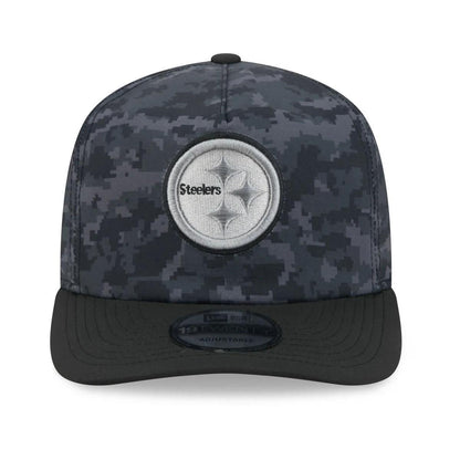 Pittsburgh Steelers New Era Black 2026 Salute To Service 19TWENTY Adjustable Hat