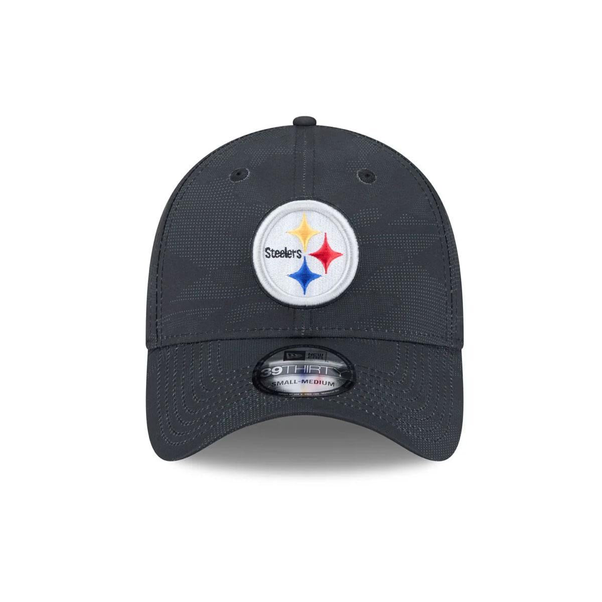 Pittsburgh Steelers New Era 39THIRTY Tonal Camo Flex Fit Hat