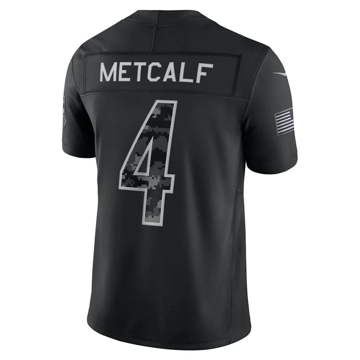 DK Metcalf #4 Pittsburgh Steelers Nike 2026 Salute to Service Jersey