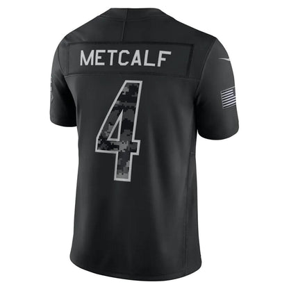 DK Metcalf #4 Pittsburgh Steelers Nike 2026 Salute to Service Jersey