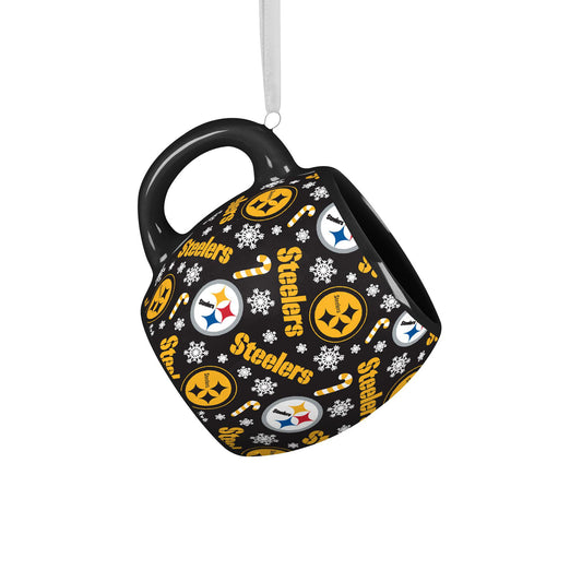 Pittsburgh Steelers Ceramic Mug Ornament