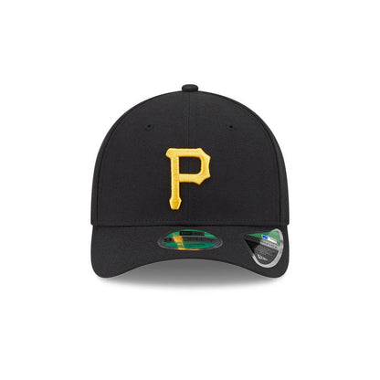 Pittsburgh Pirates New Era Black Player Replica 9FORTY M-Crown Style Adjustable Snapback Hat