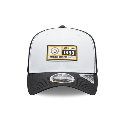 Pittsburgh Steelers New Era Established Patch 9SEVENTY Adjustable Hat