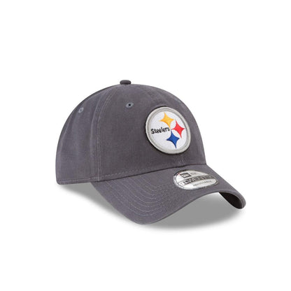 Pittsburgh Steelers New Era 9TWENTY Core Classic Charcoal Hat